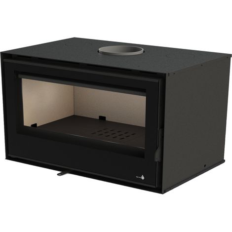 TERMOFOC - Estufa de Leña Insertable con Turbina Modelo VISEU C895 de 9 kW (1/5)
