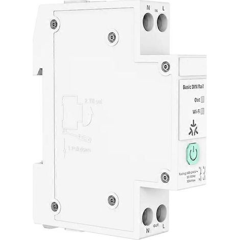 BASIC-1GSP Système de suivi de factures d'électricité sur rail DIN Matter (version de base) via Wi-Fi Charge 32 A Interrupteur intelligent (1/5)
