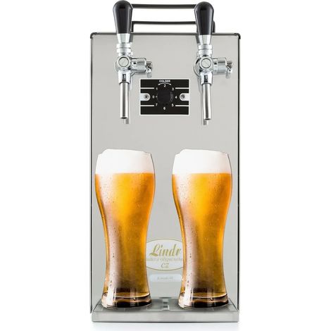 Zapfanlage - Kontakt 40 Bierzapfanlage 2-leitig Trockenkühler, Durchlaufkühler 50 Liter/h, Green Line (1/5)