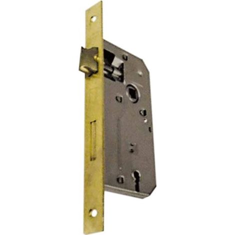 SERRATURA PATENT OTTONATA 30 BORDO QUADRO "BONAITI" (1/2)