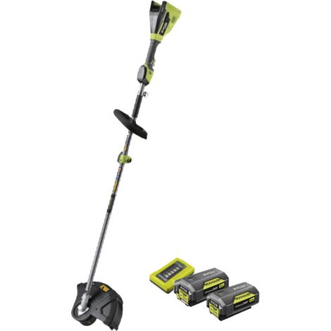 Pack RYOBI Edge trimmer 36V LithiumPlus Brushless RY36ELTX33A-140 - 2 batterie 36V LithiumPlus 4.0Ah - 2.0Ah - 1 caricat