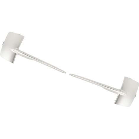 Cornice inferiore della griglia anteriore, 1 paio di barre di modanatura della griglia del paraurti anteriore 51117303113 Inserto inferiore antigraffio per X5. (1/5)