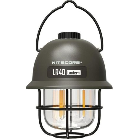 Nitecore LR40 linterna LED oliva para camping exterior