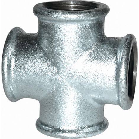 Kreuz 90° weiblich 50x60 verzinkt