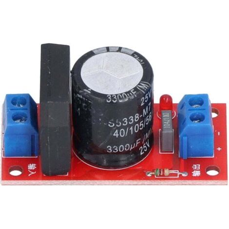 Redresseur Cc 8A Avec Filtre De Puissance Et Indicateur Led Rouge Pour Accessoire Électrique (1/4)