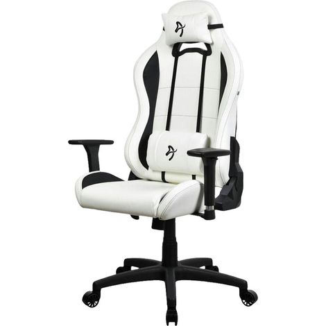 Chaise gaming Arozzi Torretta SoftPU blanche, poids 21,5 kg (1/3)