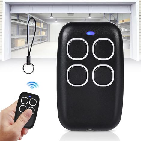 Ouvre-porte de garage, duplicateur de télécommande de porte de garage, noir (1/4)