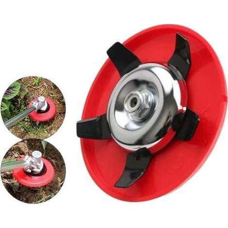 Tondeuse à gazon universelle, tête de coupe amphibie, disque de coupe-mauvaises herbes multifonctionnel, accessoires pour tondeuse à gazon 6 (1/3)