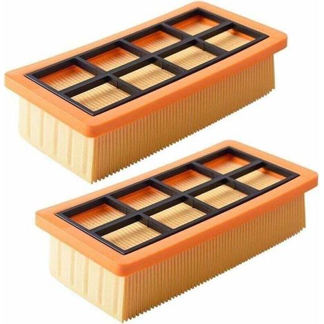 Lot de 2 Filtres Kärcher AD3200 AD3 Premium AD4 Premium pour Aspirateur Sans Sac (1/4)