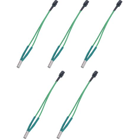 Lot de 5 résistances chauffantes rapides 350℃ tête 6x15mm 24V 65W pour imprimante 3D Voron V2.4 V0.1 (1/5)