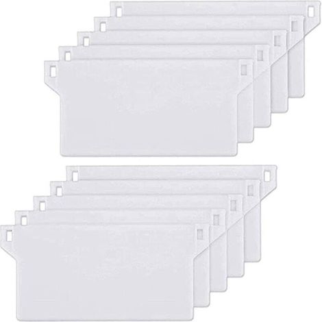10pcs Plaque De Lestage Store Californien Poids Lest Stores Verticaux Plaque Lestage Store Lamelle Verticale 127mm Pice Rechange Blanche