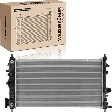 Enfriador de motor, construcción de aluminio, dimensiones netas 378x680x26 mm, diámetro de entrada 34 mm, diámetro de salida 38,5 mm, compatible con transmisión automática. (1/5)