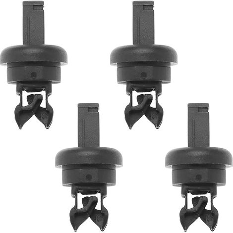4 Pièces Clips pour Tablette Arrière, Clips Voiture, Clips de Fixation, Rivet Plastique, pour Plage Arriere Renault Megane 3, Renault Clio, Nissan Qashqai2007-2019