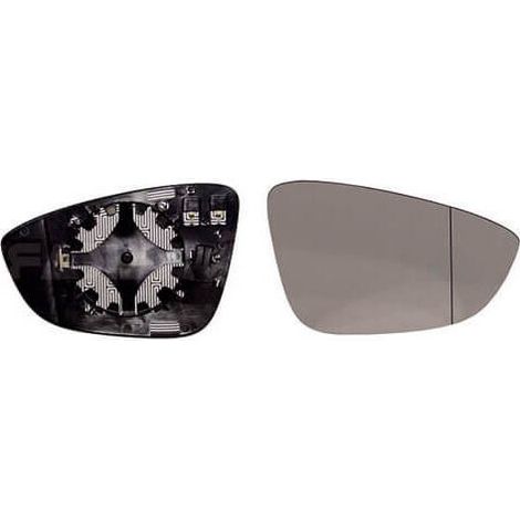 Verre de rétroviseur droit chauffant asphérique Volkswagen Scirocco depuis 2008