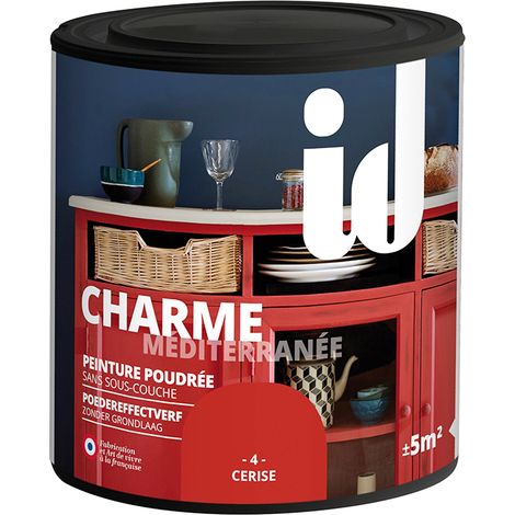 ID VERNICE OPACA E LAVABILE SENZA PRIMERCHARME COLORE CILIEGIA - 0.5 LT