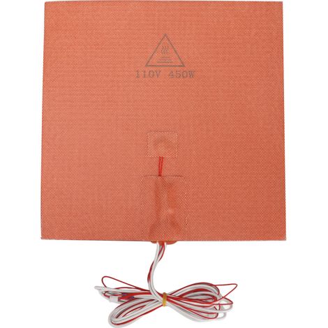 Plaque chauffante silicone 110V 450W pour imprimante 3D VORON2.4/3, résistante aux hautes températures avec adhésif arrière (1/5)