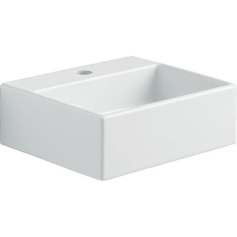 Lave-mains céramique blanc brillant QUARELO - Ondyna VC33209 (1/3)