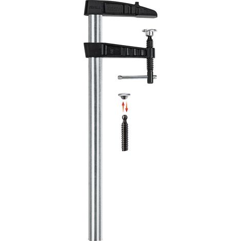 Bessey  morsetto  a  vite  in  ghisa  malleabile  1.500  x  120  mm  -  TGK150K (1/4)