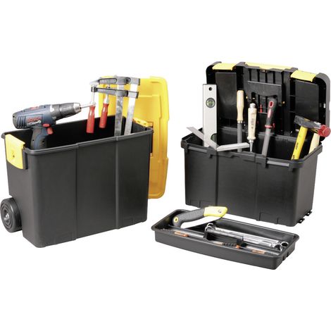 McPlus Mobile P24 AB schw/gb Rollbarer Werkzeugkoffer (1/3)
