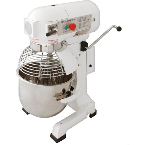 KuKoo Robot Pâtissier Batteur Planétaire Professionnel Commercial 00 L 500 W Jusqu'à 300 tr/min Pâtisserie Boulangerie Restaurant CHRD HORECA - 4 Accessoires INCLUS