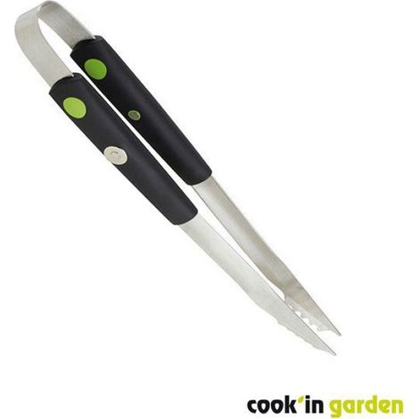 Pince Aimantée - Inox - Pour Barbecue Et Plancha - L 40 X L 7,5 X H 3,5 Cm - 1 Pièce (1/3)