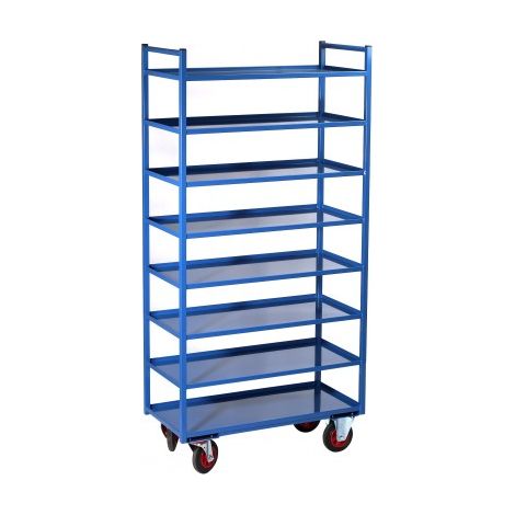 Servannte multilivello con 8 vassoi in lamiera 935 x 435 mm 400 kg - FIMM - 880000566