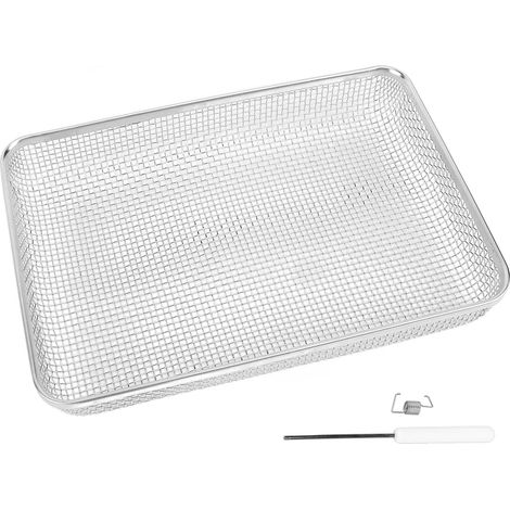 Couvercle de ventilation de four RV 6.0X8.6 1,3 pouces, protection à flux d'air amélioré, écran de chauffe-eau en acier inoxydable pour l'extérieur (1/5)