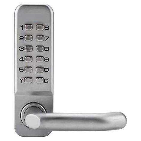 Filiyano-Serrure de porte numérique à combinaison, combinaison par bouton-poussoir (1/5)