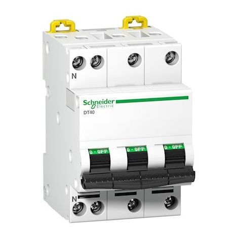 Disjoncteur Dt40n 3p+n 40a C 10ka