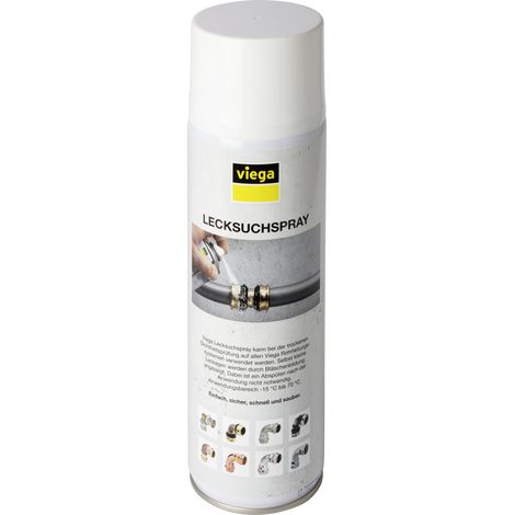 Spray détecteur de fuites 5300 pour tous les systèmes de tuyauterie Viega