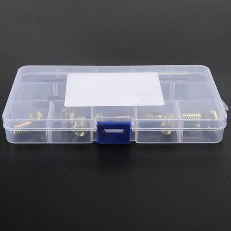 12 Pièces Coffret Réparation Taraudage M8 x 1.25 Douilles Filetées Autoperçantes Assortiment Outils (1/5)