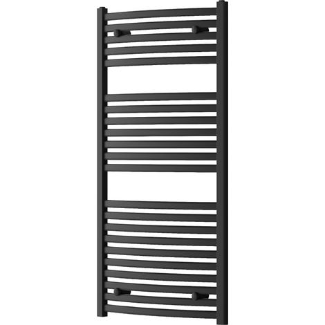 Mexen Helios radiatore bagno 1200 x 600 mm, 563 W, nero - W103-1200-600-00-70 (1/5)