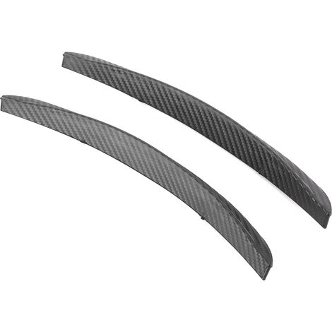 2 bandes décoratives pour roues style fibre de carbone 250mm/9,84po protège-roues universel (1/5)