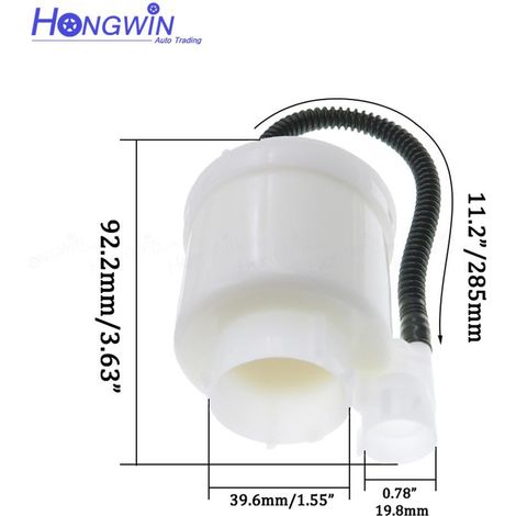 Passend für Toyota Kraftstofffilter + Kraftstoffdruckregler 77024-0D070 (1/4)
