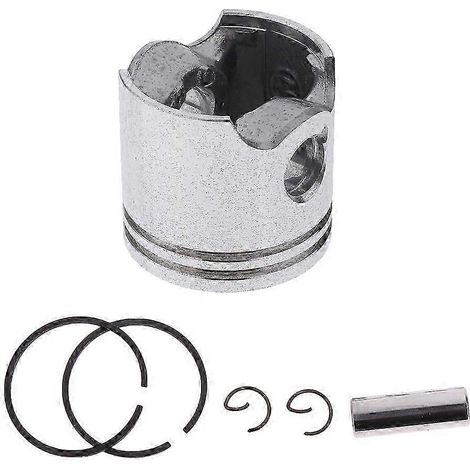 Kit piston 35 mm avec segment, axe et circlips pour débroussailleuse FS120 (1/5)