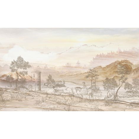 Papier peint panoramique - Forêt - 130 cm x 78 cm (1/2)