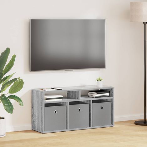 Mueble bajo con cajón Gris  87 x 27,5 x 43 cm (1/5)