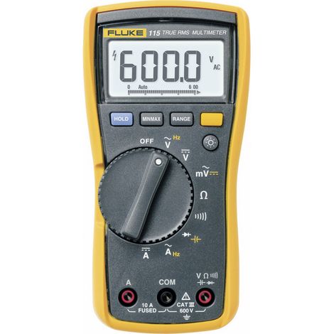 Fluke 115 Hand-Multimeter  digital  CAT III 600 V Anzeige (Counts): 6000 (1/7)