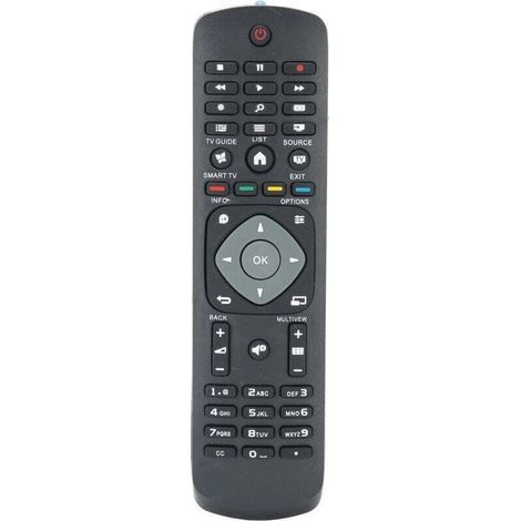 Télécommande universelle de remplacement pour téléviseur intelligent Philips LCD D (1/4)