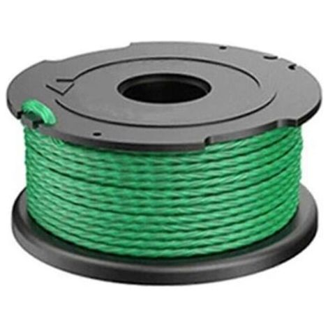 1 bobine ABS A6486 pour tondeuse Black & Decker, tête de coupe-bordures à fil nylon - AquaForge (1/2)