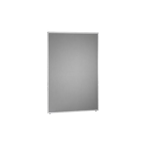 Pared separadora  fieltro  bastidor gris luminoso  1300 x 1950