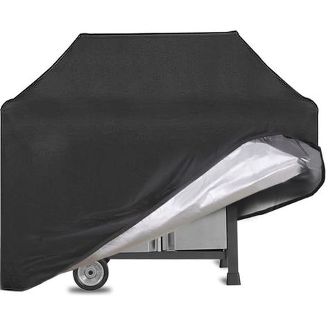 Housse de barbecue, housse de protection pour barbecue, housse de barbecue anti-UV, compatible avec les barbecues Weber (noire) (1/4)