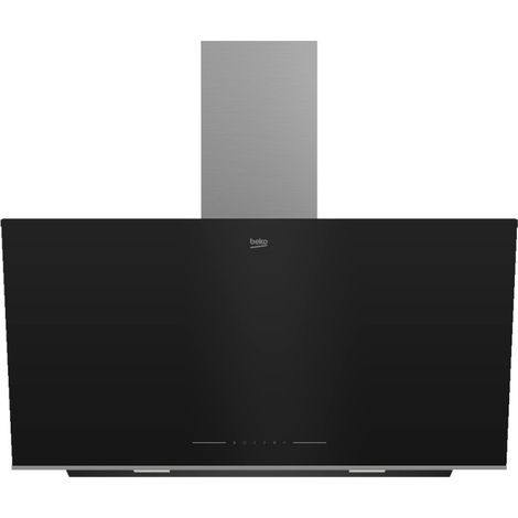 Campana Decorativa de Pared Piramidal BEKO BHCA96641BBHS 90cm Cla (1/5)