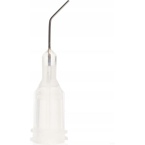 Aguja dispensadora de flux 27G (doblada)