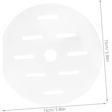 Couvercle en acrylique pour aquarium - Anti-saut - Anti-fuite - Diamètre : 15 cm - Couvercle de protection pour aquarium rond et aquarium domestique (1/5)