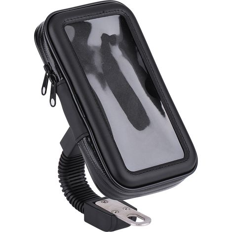 Support de téléphone étanche pour rétroviseur de moto avec navigation intégrée (taille L) (1/3)