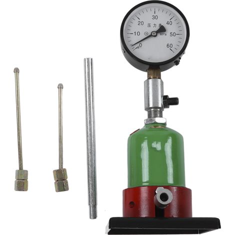 Injecteur Diesel Testeur Pression d'Ouverture 0-60MPa, Buse M12x1,5mm Double Filetage, Outil de Diagnostic Moteur pour Calage Injecteurs (1/5)