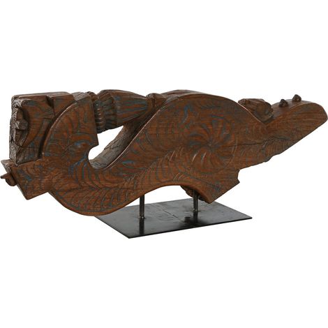 Escultura Madera 80X15X35 Pieza Unica Surtida (1/4)