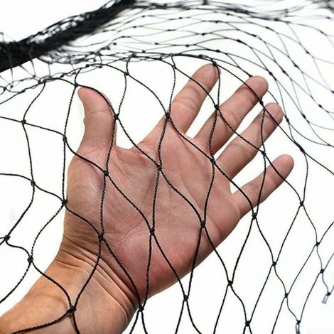 1 x 10 m x 5 m breites Vogelnetz, strapazierfähiges Gartenteich-Schutznetz für Obst und Gemüse