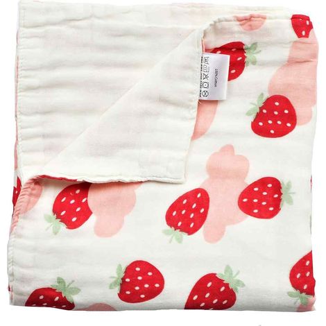 Six layer high-density pure cotton gauze square towel for babies, Class A Amazon face washing children's towel, drool towel, Xiyin (1/5)